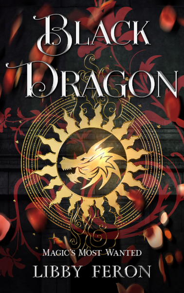 Book cover for Black Dragon by Libby Feron