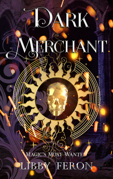 Book cover for Dark Merchant by Libby Feron
